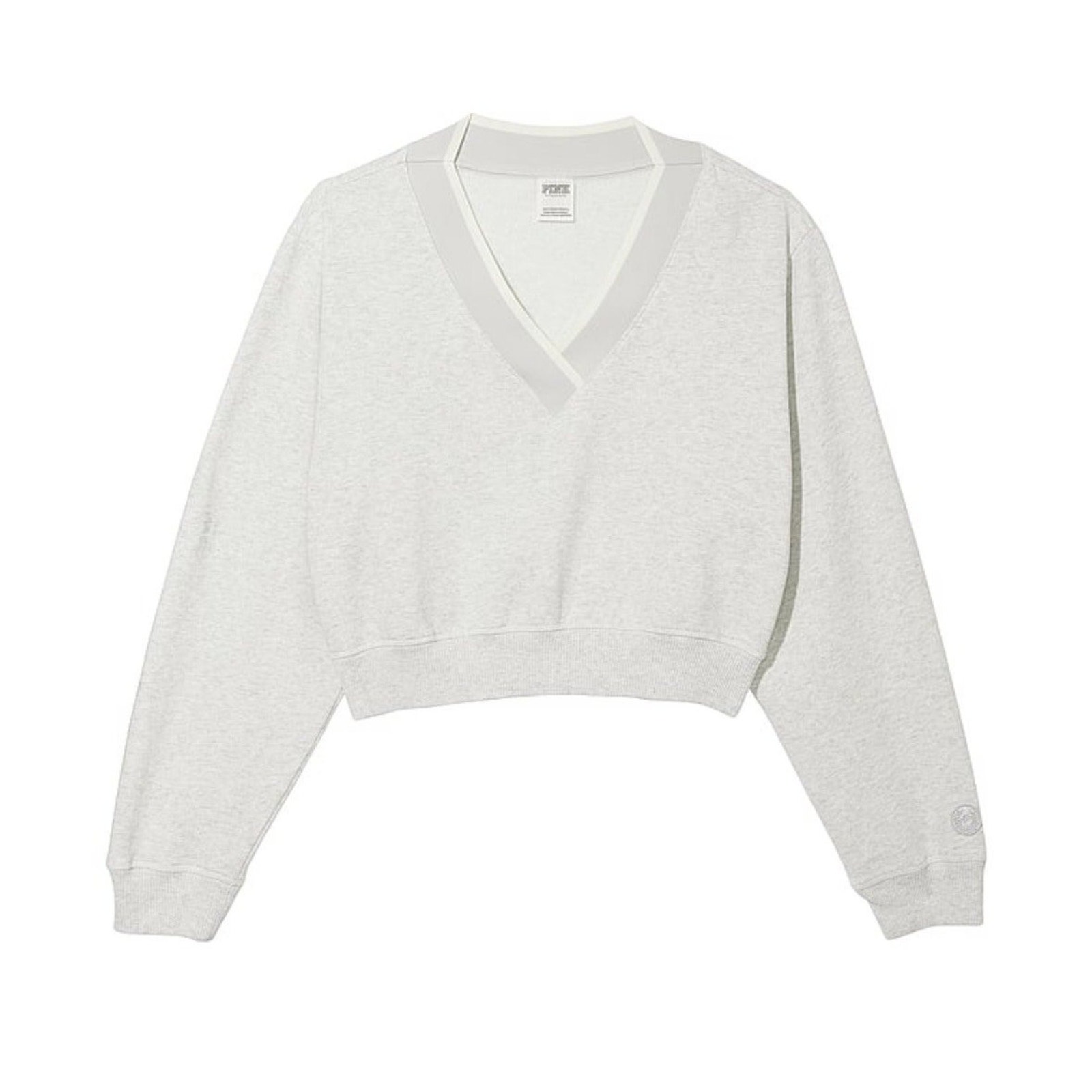 Victoria Secret Pink Women’s Xl Premium Fleece V-Neck Pullover